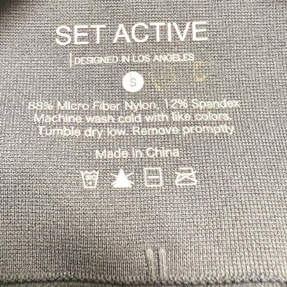 SET ACTIVE SCULPTFLEX high waisted Leggings in Gray women’s size S - Picture 8 of 10